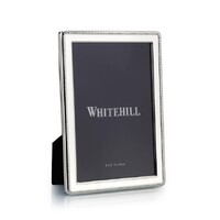 Silver-plated Narrow Bead Border 10 x 15cm (6" x 4") Photo Frame
