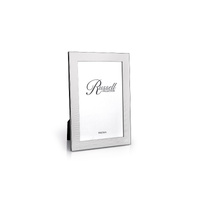 Nickel Plated Linen 10 x 15cm (4 x 6") Photo Frame