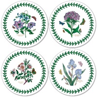 Pimpernel Set of 4 Botanic Garden 10.5cm/4" Round Coasters