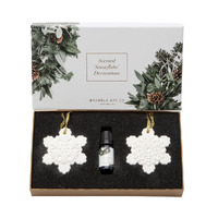 Bramble Bay Co. Pack of 2 Snowflake Decorations