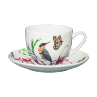 Eloise Short Lyric Collection Spinebill Honeyeater 240ml Cup & Saucer