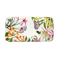 Eloise Short Lyric Collection Rectangular Butterflies Platter