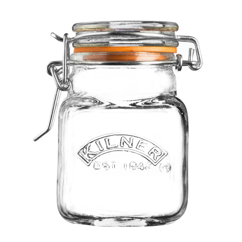 70ml Square Clip Top Jar
