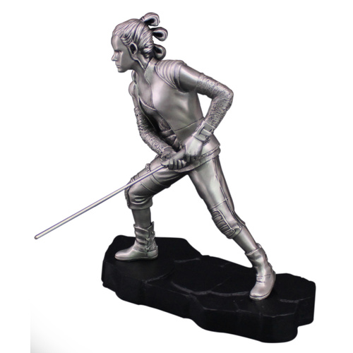 Limited Edition of 5,000 Star Wars Pewter Rey Figurine
