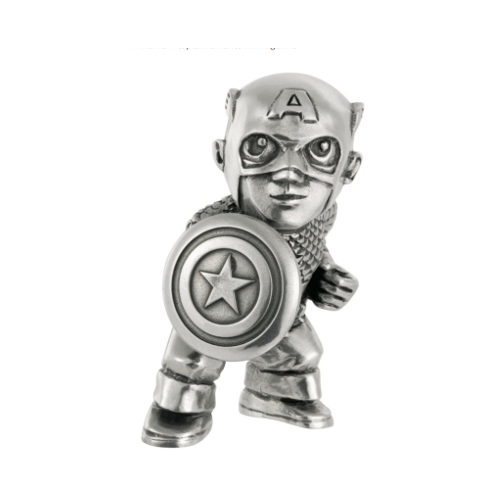 Marvel Captain America Pewter Mini Figurine