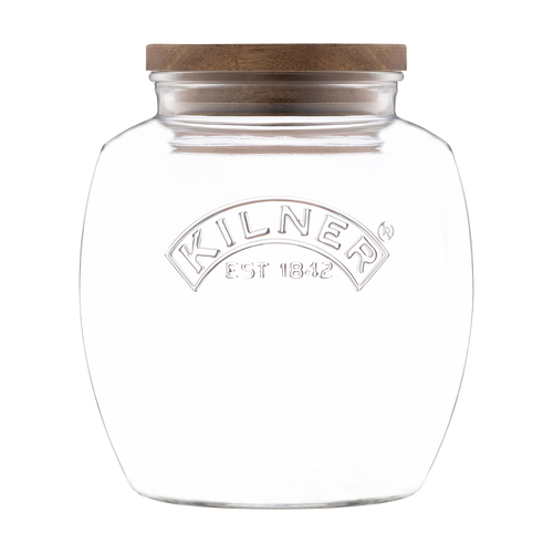 Kilner® Universal 2 Litre Storage Jar with Acacia Wooden Lid