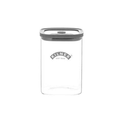 Kilner Fresh Storage 1 Litre Square Glass Jar