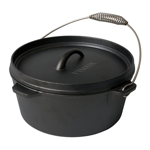 Pyrolux Pyrocast 31cm/7.3Litre Camp Oven