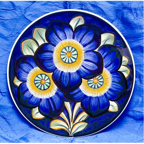 Royal Copenhagen The Country Flower Collection Blue Daisy Plate