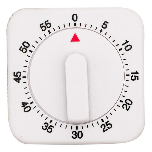 Avanti® White Mechanical Kitchen Timer