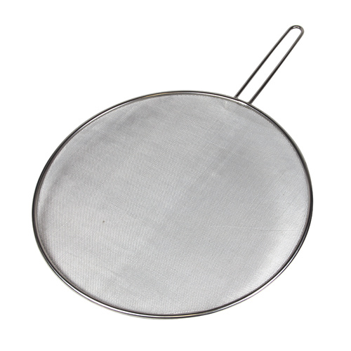 Stainless Steel 33cm Splatter Screen with Wire handle