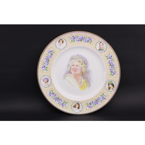 Royal Doulton The Queen Mother 1900 - 2002 Bone China Plate PN302
