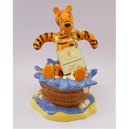 Royal Doulton Winnie the Pooh Bathtime Collection Tigger's Splash Time WP58