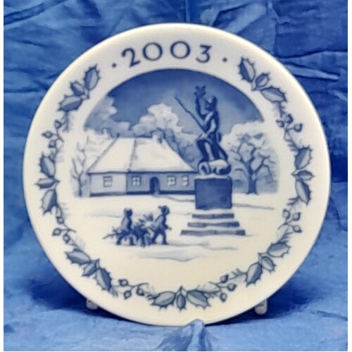 Royal Copenhagen 2003 Christmas Plaquette Memorial 1848 Landsoldaten 1403702 - CLEARANCE