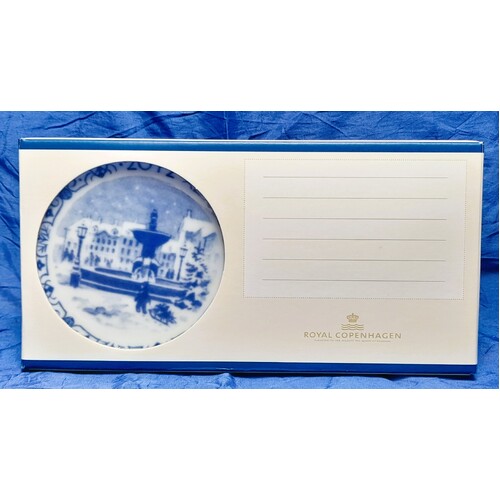 Royal Copenhagen 2012 Christmas Plaquette Old Market 1412702