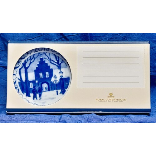 Royal Copenhagen 2013 Christmas Plaquette Sorø Academy 1413702