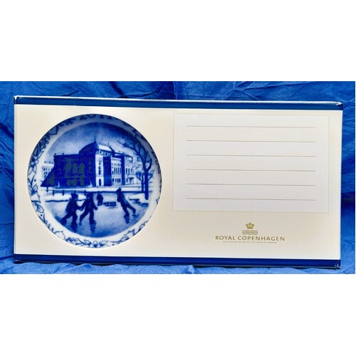 Royal Copenhagen 2014 Christmas Plaquette The Royal Danish Theatre 1414702
