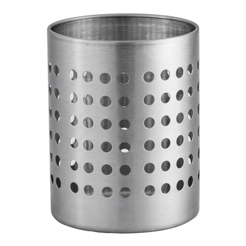 Stainless Steel 12 x 14cm Utensil Holder/Cutlery Drainer