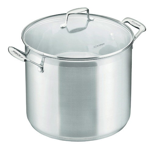 Impact 24cm/7.2 Litre Stainless Steel Stock Pot
