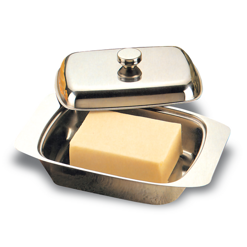 Stainless Steel Butter Dish with Cover