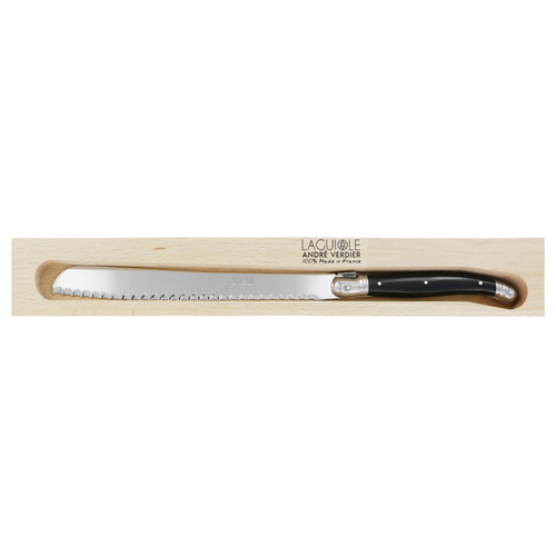 Andre Verdier Laguiole Black Bread Knife