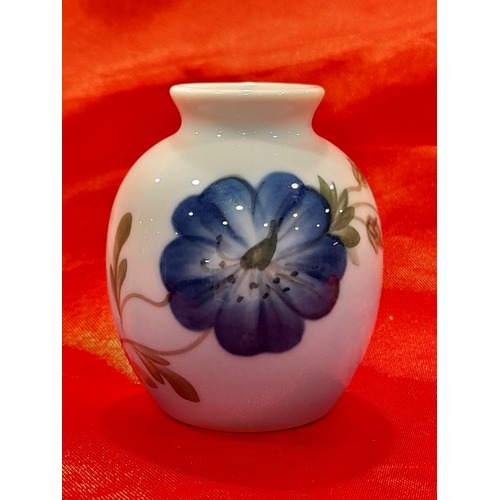 Royal Copenhagen Cranesbill Flower Vase