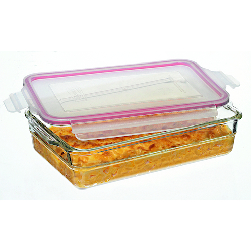 Glasslock 2.2Litre Rectangular Oven Safe Glass Baking Dish
