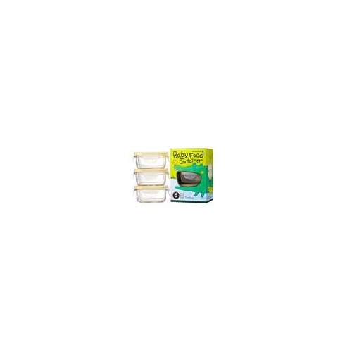 Baby Food 150ml 3 Piece Container Set