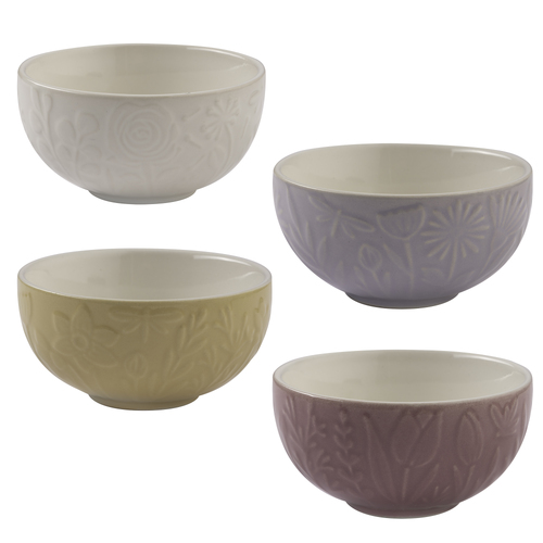 Mason Cash Set of 4 In the Meadow 10cm Preparation Bowls