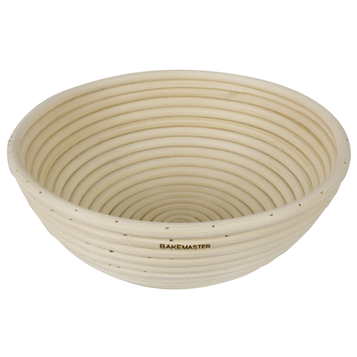 Bakemaster Round 22 x 8.5cm Rattan Proving Basket