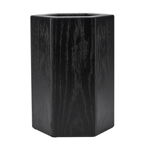 Furi Pro Jet Black Magnetic Hexagonal Knife Block