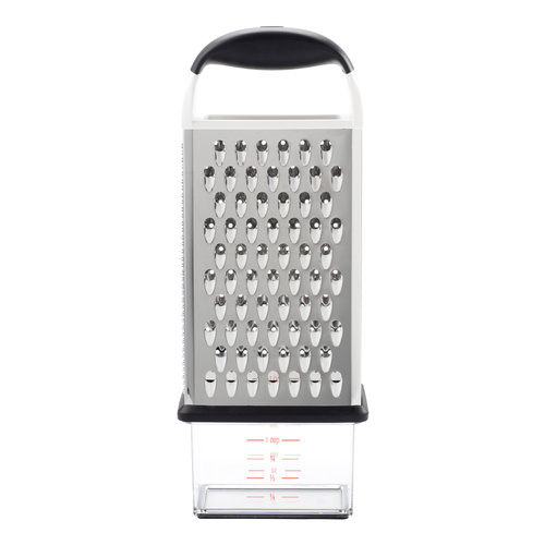 Oxo Good Grips Stainless Steel 4 Sided Box Grater with Storage Box
