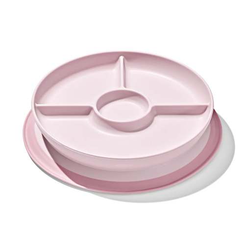 OXO Tot Blossom Stick & Stay Divided Plate