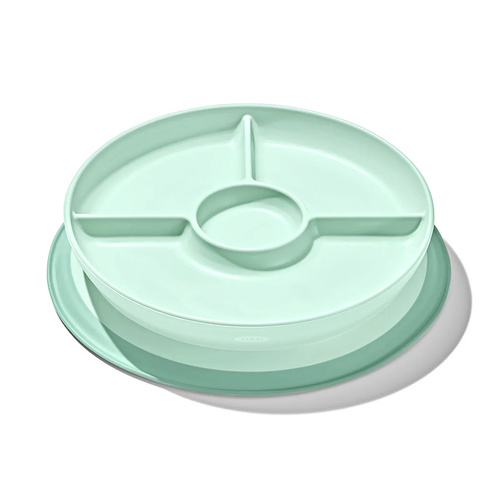 OXO Tot Opal Stick & Stay Divided Plate
