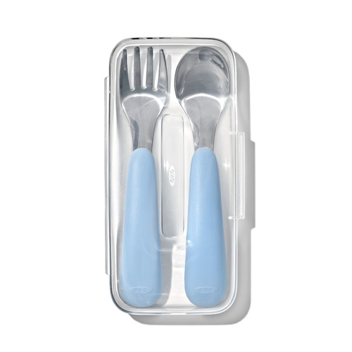 OXO Tot Dusk On-the-Go Fork & Spoon Set