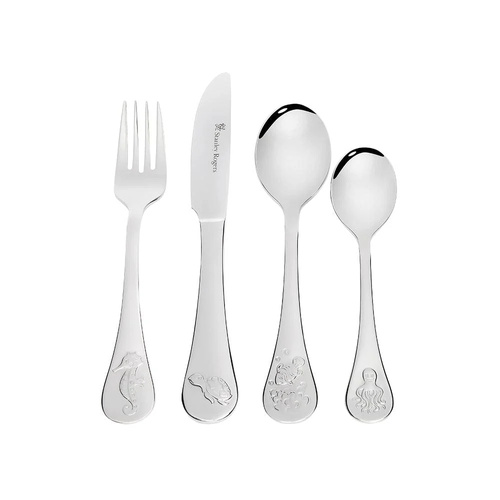 Sea Animals 4 piece Stainless Steel Cutlery Set