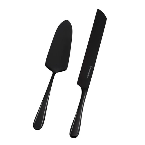 Albany Onyx Cake Knife & Server