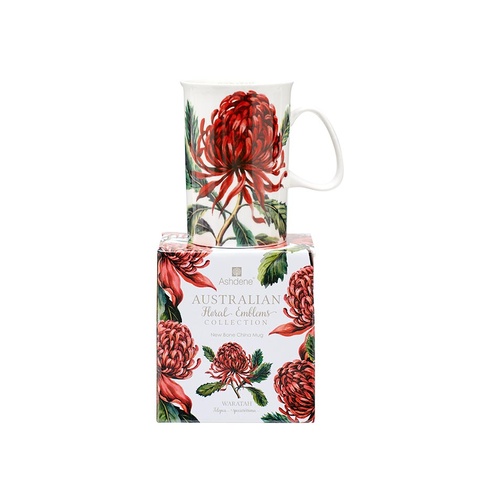 Ashdene Australian Floral Emblems Waratah Can Mug