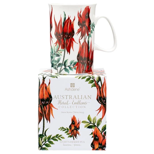 Ashdene Australian Floral Emblems Sturt's Desert Pea Can Mug