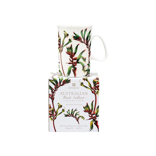 Ashdene Australian Floral Emblems Kangaroo Paw Can Mug
