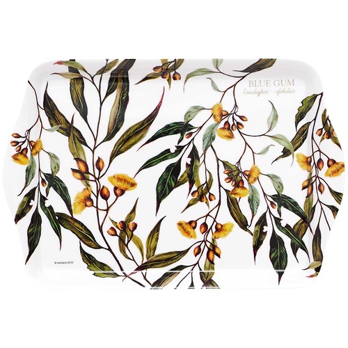 Australian Floral Emblems Blue Gum Melamine Scatter Tray
