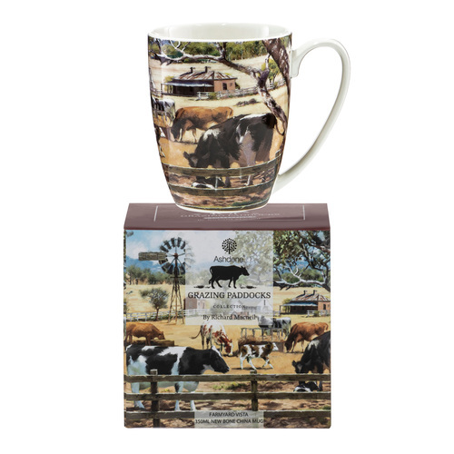 Grazing Paddocks Collection Farmyard Visa 320ml Mug