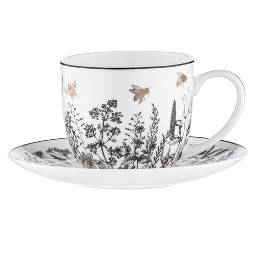 Queen Bee 350ml Cup & Saucer