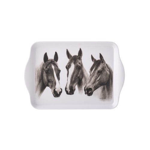 Trio Chestnut Melamine Scatter Tray