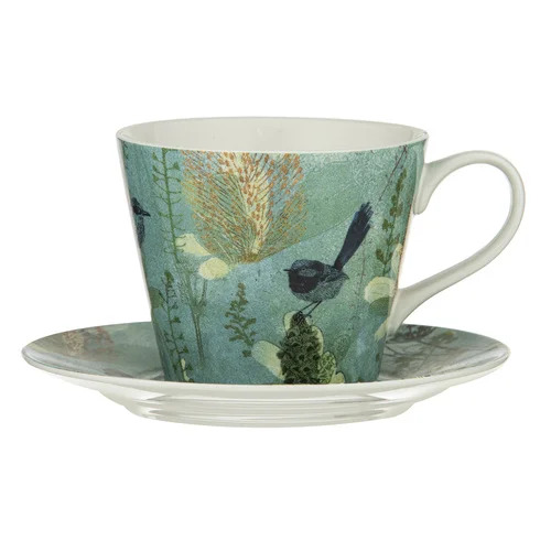 Enchanting Banksia 340ml New Bone China Cup & Saucer