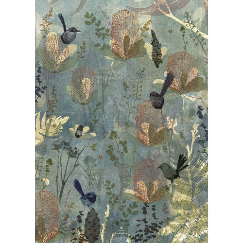 Enchanting Banksia Linen Kitchen Towel