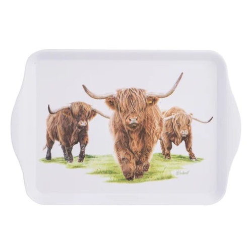 Ashdene Highland Herd Collection Melamine Scatter Tray