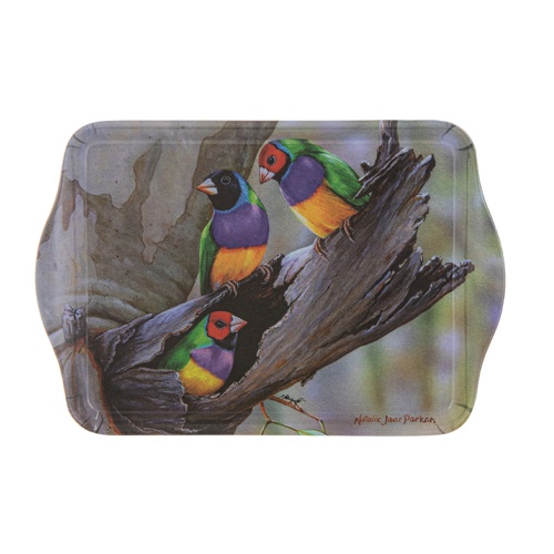 Ashdene Australian Small Birds Collection Gouldian Finch Scatter Tray