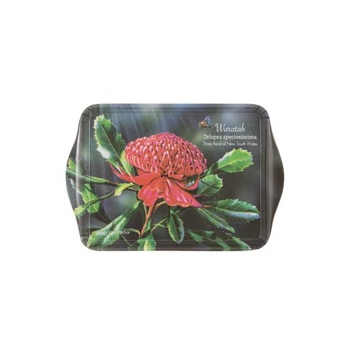 Ashdene Botanical Emblems of Australia Waratah Melamine Scatter Tray