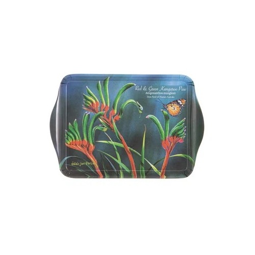 Ashdene Botanical Emblems of Australia Kangaroo Paw Melamine Scatter Tray